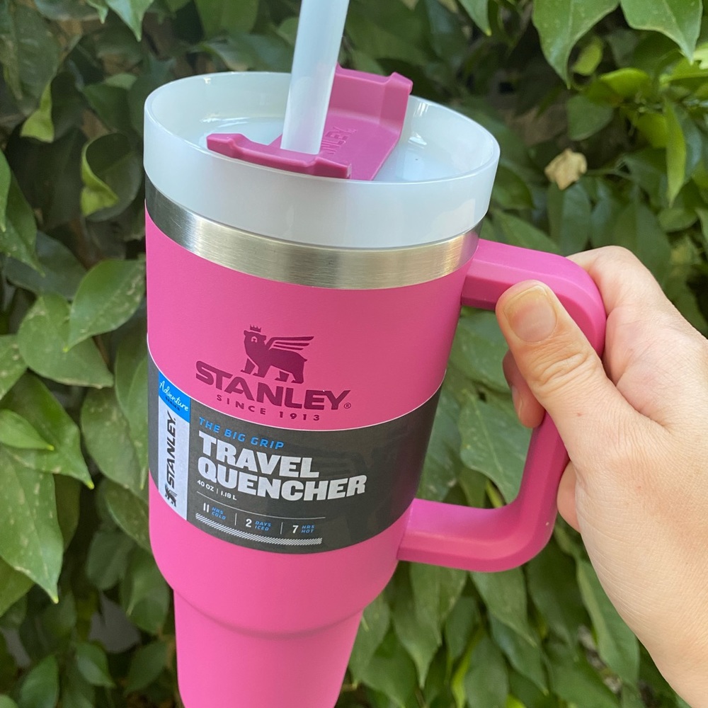 Stanley Quencher 40oz in Azalea (pink)